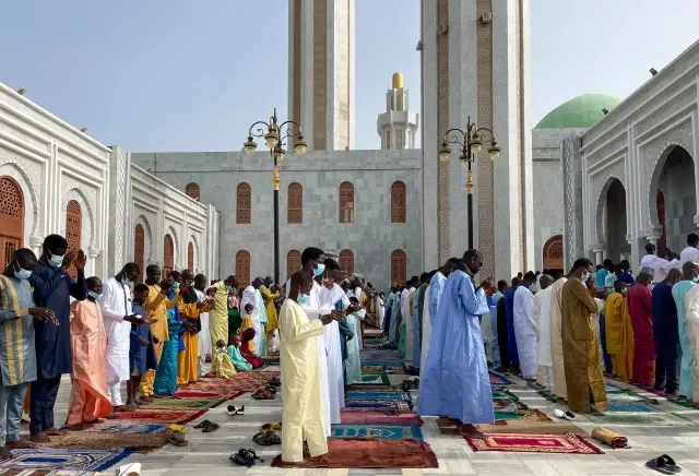 Senegal'de bayram namazı eda edildi
