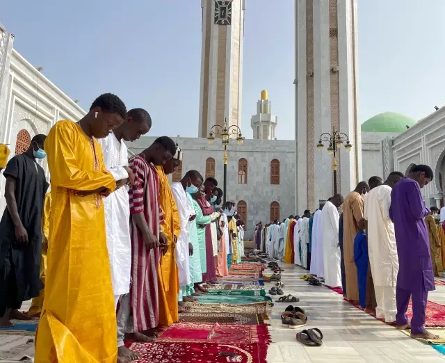 Senegal'de bayram namazı eda edildi