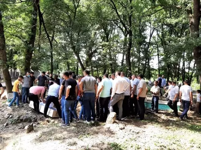 Serinlemek için girdiği suda boğulan Halil Sevil son yolculuğuna uğurlandı