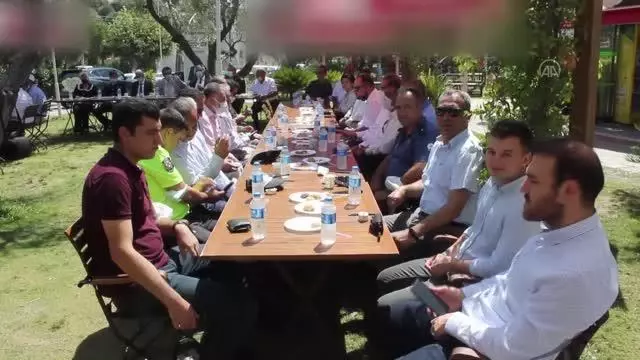 Söke'de protokol üyeleri bayramlaştı Söke'de protokol üyeleri bayramlaştı