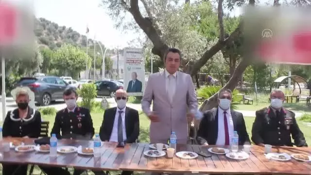 Söke'de protokol üyeleri bayramlaştı