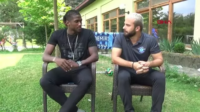 SPOR Adana Demirsporlu Rassoul: Süper Lig'i en azından 3'üncü bitirmek istiyoruz