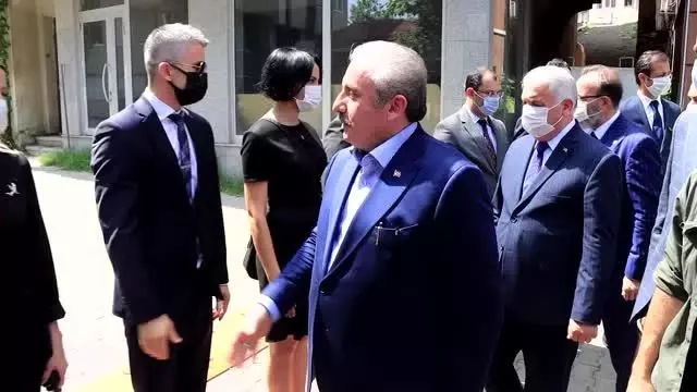 TBMM Başkanı Şentop, bayramlaşma törenlerine katıldı (3)