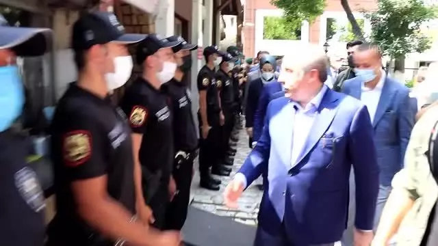 TBMM Başkanı Şentop, bayramlaşma törenlerine katıldı (3)