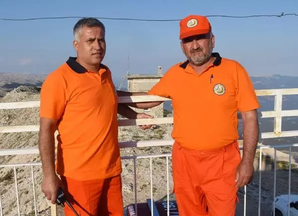 TOROSLARIN ZİRVESİNDE 24 SAAT 'DUMAN' NÖBETİ