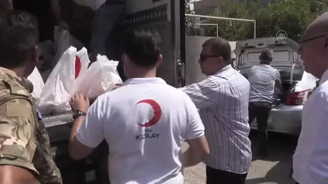 Türk Kızılay Irak'ın Kerkük ve Salahaddin kentlerinde 1500 aileye kurban eti dağıttı