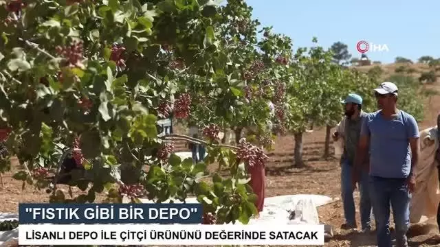 Türkiye'nin ilk lisanslı Antep Fıstığı Deposu