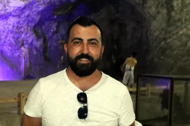 Tuz heykelleri ve farklı havasıyla Çankırı Tuz Mağarası yeniden ziyaretçilerini ağırlamaya başladı