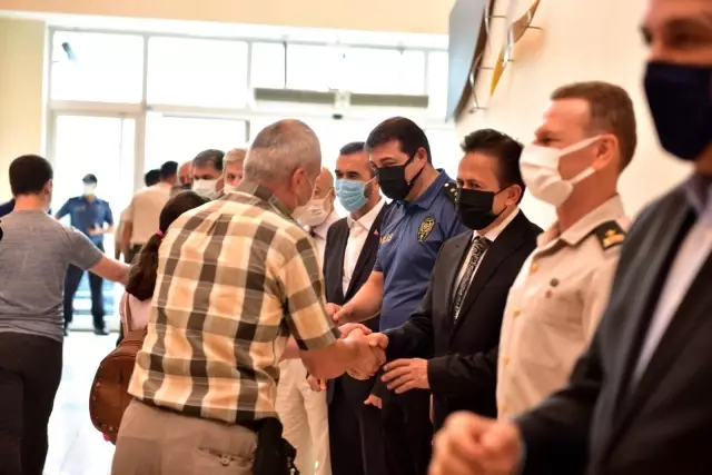 Son dakika haberleri: Tuzla'da gelenekselleşen bayramlaşma töreni gerçekleştirildi