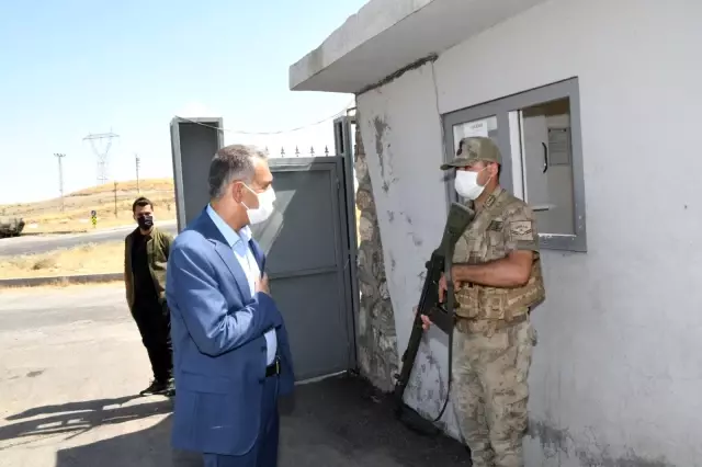 Vali Mahmut Çuhadar, uygulama noktalarını ziyaret etti