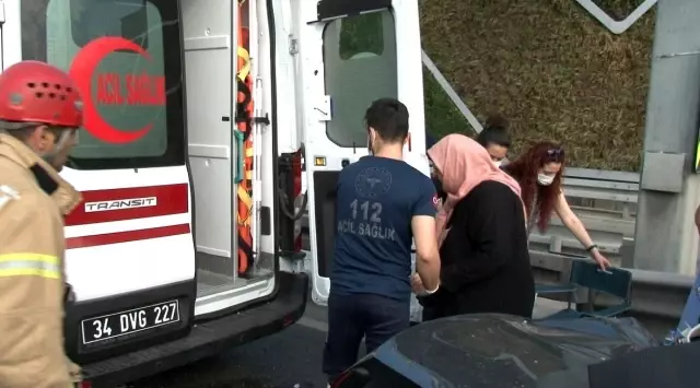 Yenikapı'da zincirleme kaza: 1 hafif yaralı