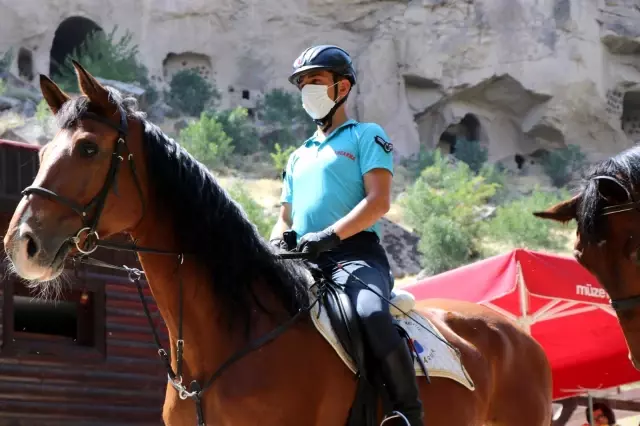 Son dakika haberi! 14 kilometrelik Ihlara Vadisi'nde atlı jandarma timleri devriyede