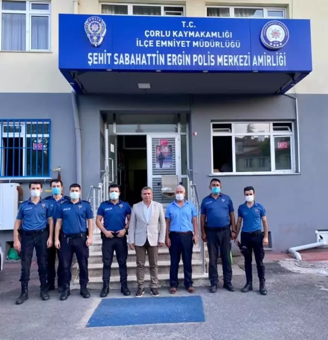 AK Parti Çorlu İlçe Başkanı Keskin bayram ziyaretlerinde bulundu