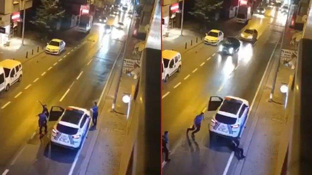 Annesini bıçaklayan şahıs, polis ekiplerine saldırması üzerine ayağından vuruldu