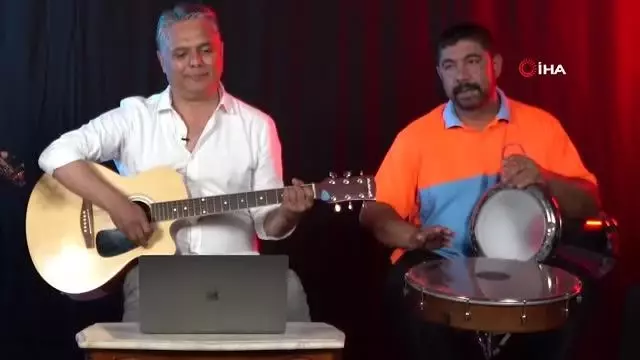 Başkan Uysal, Süpürge Faraş Orkestrası'yla bayram için buluştu