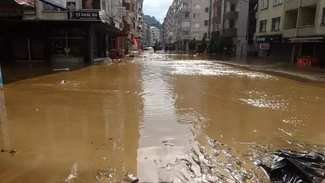 Arhavi'de sular çekilmeye başlayınca bilançonun büyüklüğü ortaya çıkmaya başladı Arhavi'de sular çekilmeye başlayınca bilançonun büyüklüğü ortaya çıkmaya başladı