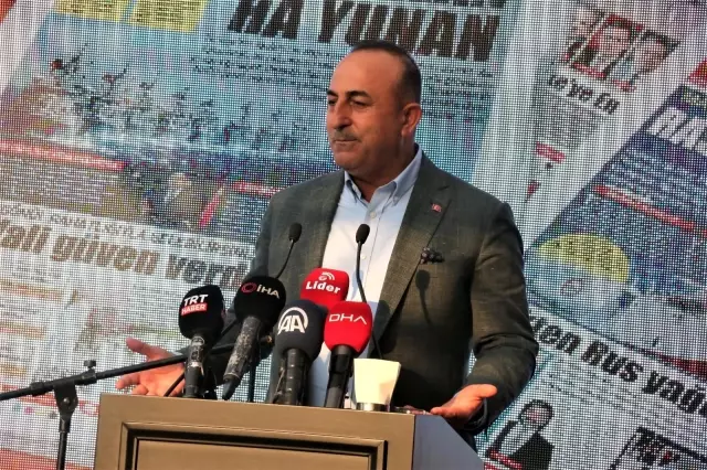Bakan Çavuşoğlu: ' KKTC'nin haklarını sonuna kadar savunacağız' Bakan Çavuşoğlu: ' KKTC'nin haklarını sonuna kadar savunacağız'