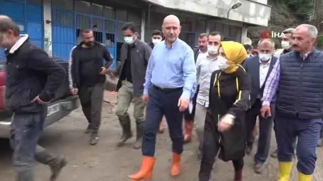 Son dakika haberleri! Bakan Soylu selden etkilenen Artvin'in Murgul ilçesinde incelemelerde bulundu Son dakika haberleri! Bakan Soylu selden etkilenen Artvin'in Murgul ilçesinde incelemelerde bulundu
