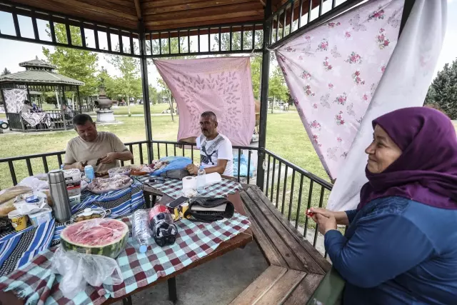 Başkentte bayramın üçüncü günü park ve piknik alanları doldu