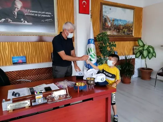 Bayram harçlıkları başkan amcadan