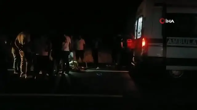 Son dakika: Bayram yolunda feci kaza kamerada: 9 yaralı
