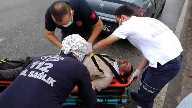 Bayram ziyaretine giderken araçları takla attı: 5 yaralı