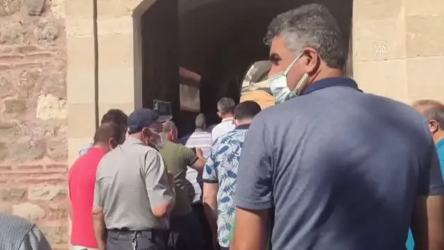 Kocaeli'de bıçaklı kavgada ölen federasyon başkanı için cenaze töreni düzenlendi