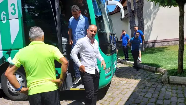 Bursaspor ikinci etap kamp için Bolu'ya gitti