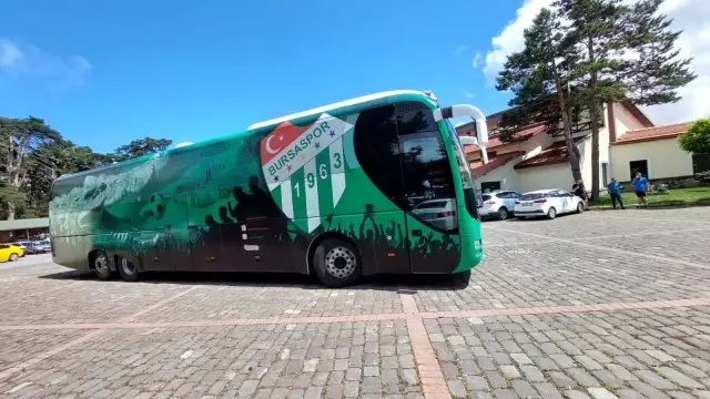 Bursaspor ikinci etap kamp için Bolu'ya gitti