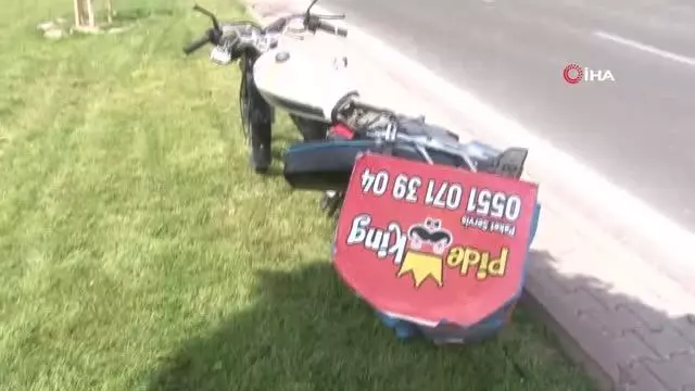 Son dakika: Çaldığı motosikletle kaza yapınca bırakıp kaçtı
