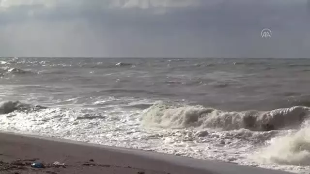 (DRONE) - Denize girişlere izin verilmiyor