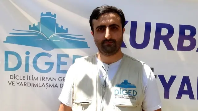 DİGED ile HÜDAYI Vakfı, 15 ton kurban eti dağıttı