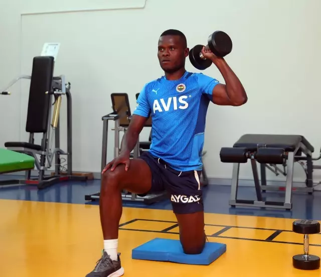 Enner Valencia antrenmanda yer aldı