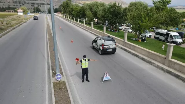 Son dakika gündem: Jandarma ekipleri helikopter destekli trafik denetimi yaptı