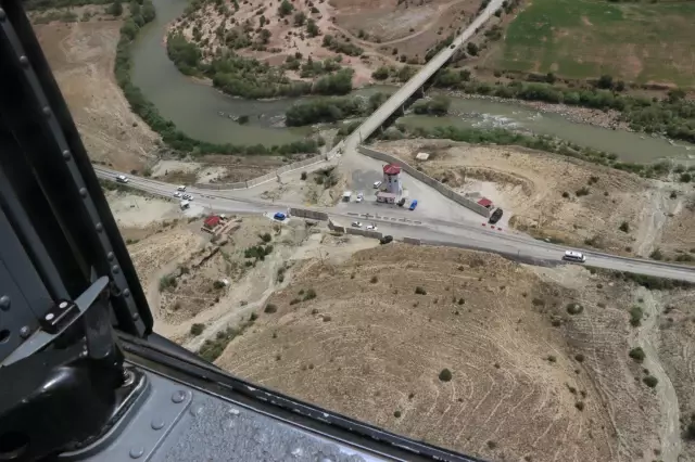 Son dakika gündem: Jandarma ekipleri helikopter destekli trafik denetimi yaptı