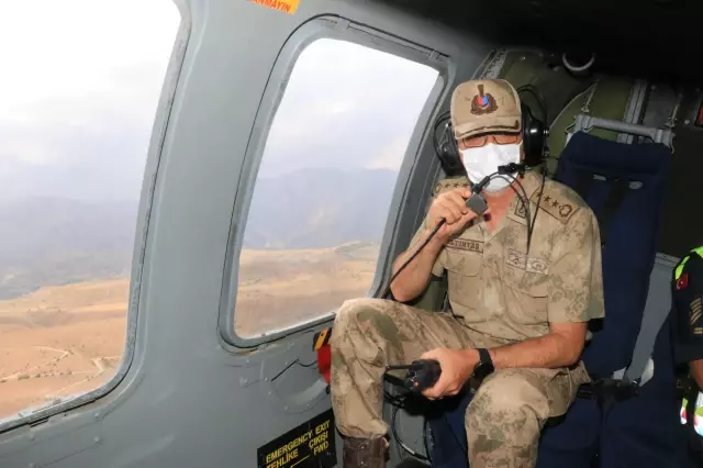 Son dakika gündem: Jandarma ekipleri helikopter destekli trafik denetimi yaptı