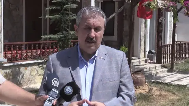Son dakika haberleri... ESKİŞEHİR - Cumhurbaşkanı Erdoğan'ın KKTC ziyaretine katılan BBP Genel Başkanı Destici'den değerlendirme