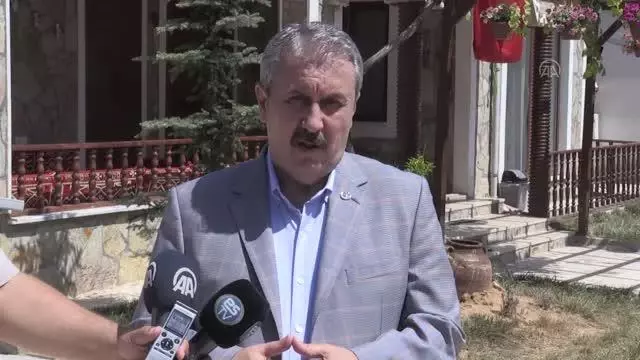Son dakika haberleri... ESKİŞEHİR - Cumhurbaşkanı Erdoğan'ın KKTC ziyaretine katılan BBP Genel Başkanı Destici'den değerlendirme