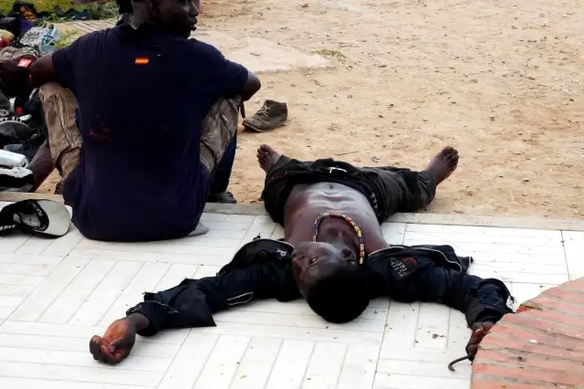 Fas üzerinden İspanya'nın Melilla kentine 238 Afrikalı göçmen geçiş yaptı