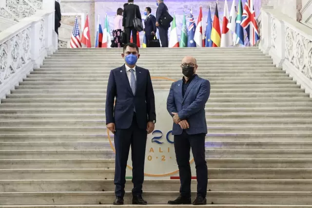G20 Çevre Bakanları Toplantısı Napoli'de başladı G20 Çevre Bakanları Toplantısı Napoli'de başladı