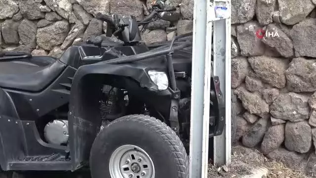 Son dakika haberi: Gençlerin ATV macerası kazayla sona erdi: 2 yaralı