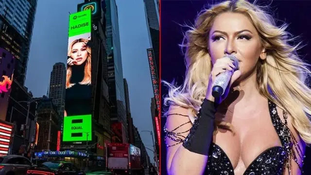 Hadise, New York Times fotoğrafını paylaştı: Kadınların sesini daha çok duyacaksınız