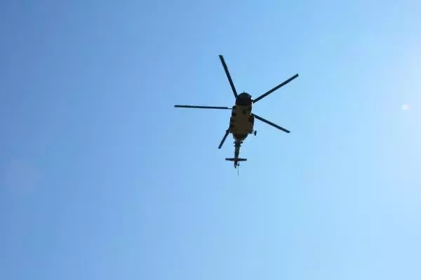 HELİKOPTER DESTEKLİ DENETİMDE, KURAL İHLALİ YAPAN SÜRÜCÜLERE CEZA