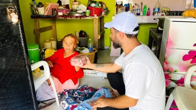 İhtiyaç sahiplerine kurban eti dağıtıldı