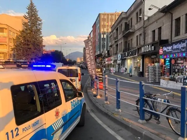 Kayseri'de şüpheli çanta alarmı