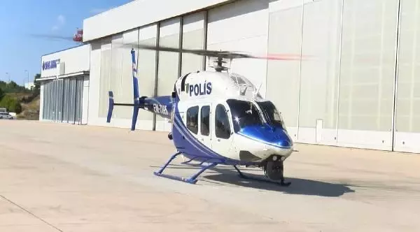İSTANBUL'DA HELİKOPTERLİ TRAFİK DENETİMİ