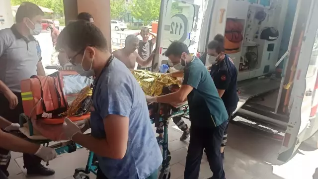 Kocaeli'de boğulma tehlikesi geçiren çocuk hastaneye kaldırıldı