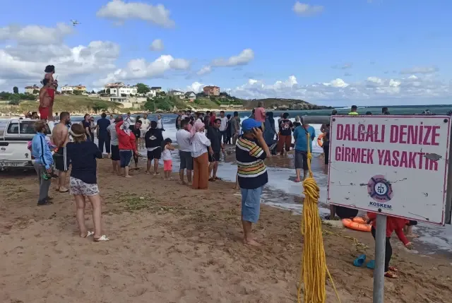 Kocaeli'de denizde kaybolan genci arama çalışmalarına ara verildi Kocaeli'de denizde kaybolan genci arama çalışmalarına ara verildi