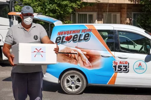 Nevşehir Belediyesi 750 aileye kurban eti dağıttı