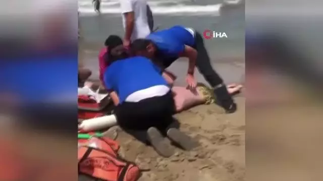 Olumsuz hava koşulları denize girilmesine yasak getirdi